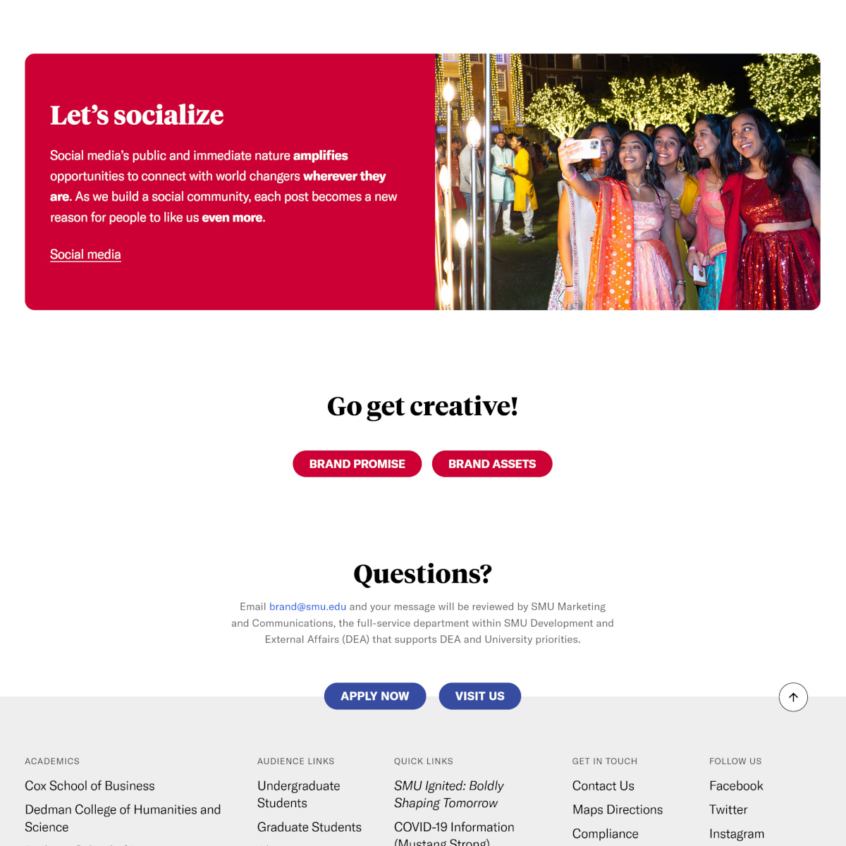 SMU Brand Site