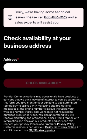 Frontier Serviceability Flow