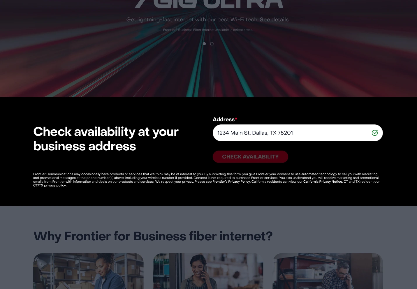 Frontier Serviceability Flow Project