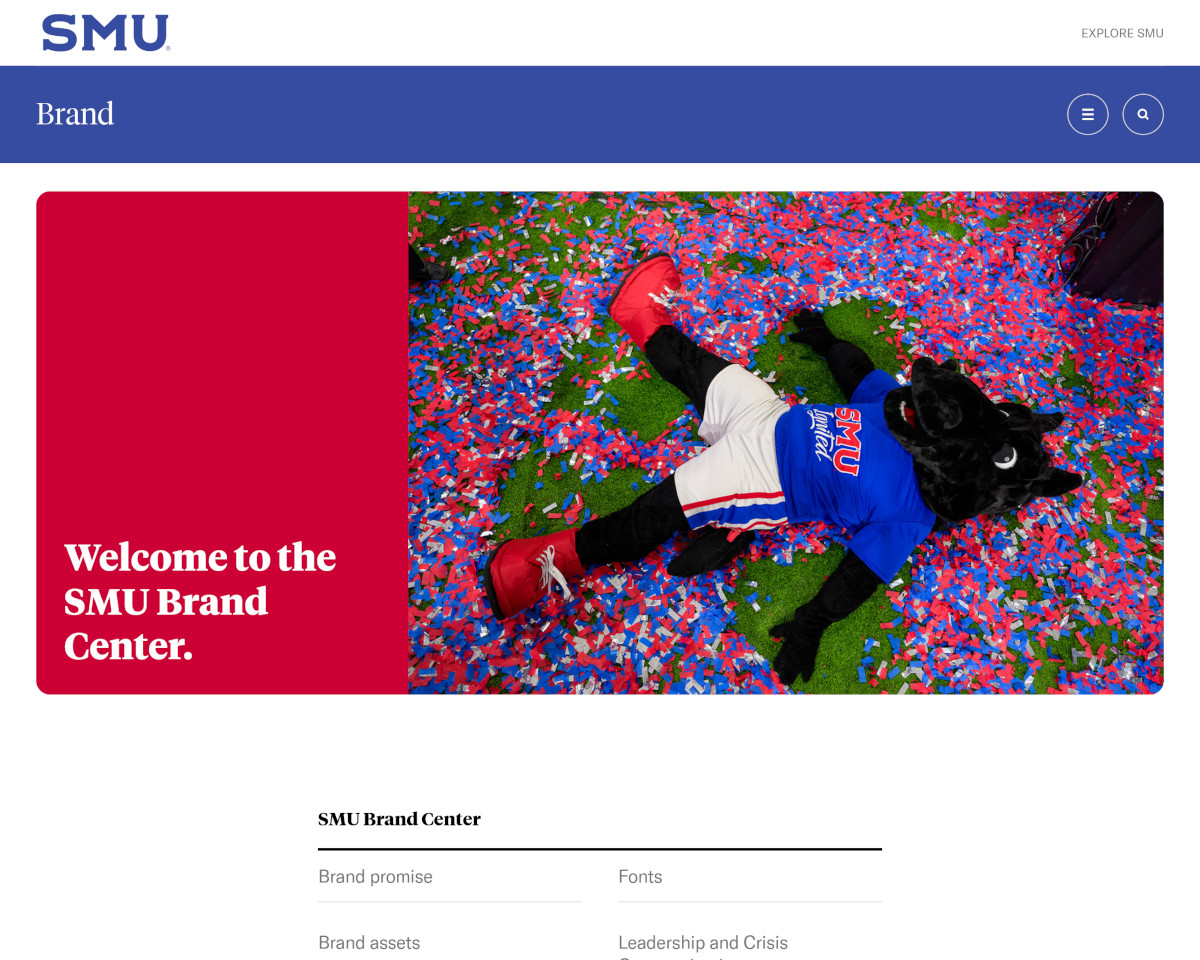 SMU Brand Site Hero